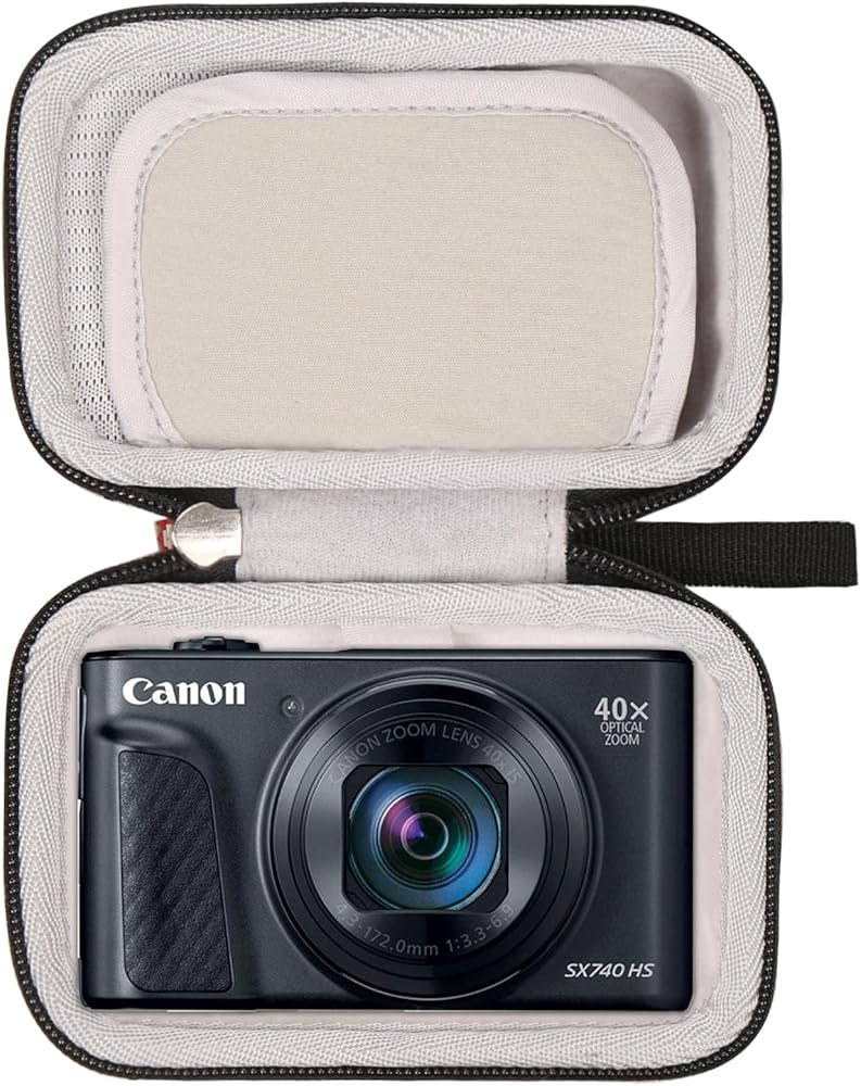 Amazon.com : Mchoi Hard Travel Storage Case Fits for Canon